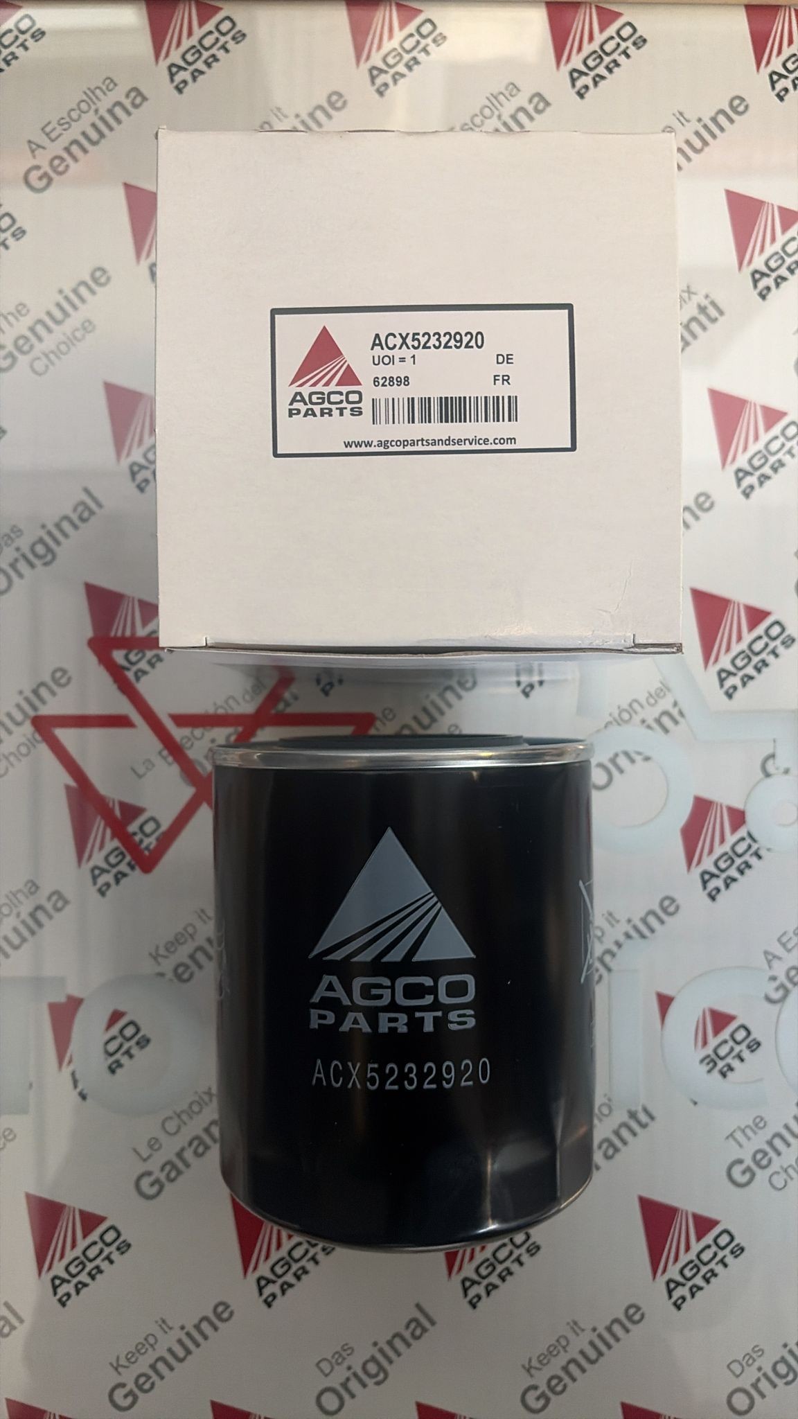 Repuestos originales Agco